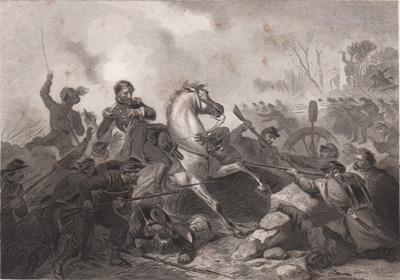 BATTLE OF WILSON'S CREEK --- FALL OF GENERAL LYON